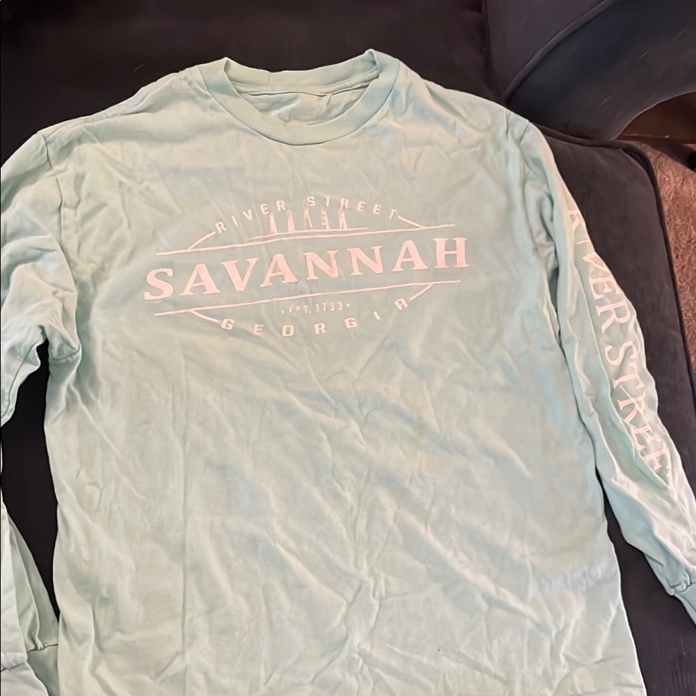 Comfort Colors Light Green Long Sleeve Tee